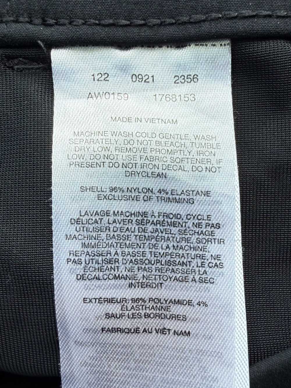Columbia | Casual Capri Pull-On Pants | Black | 1X - Picture 5 of 6
